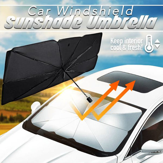 Universal Car Windshield Sun Shade Umbrella Janab.pk